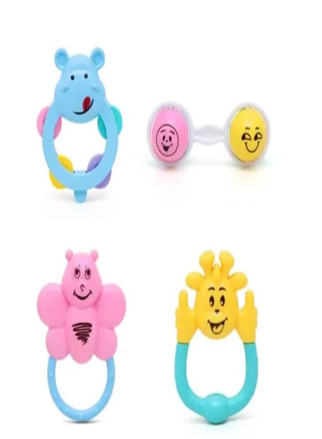 Manos Rattle Musical Baby Toy for Kids Pack of 5 - Image 4